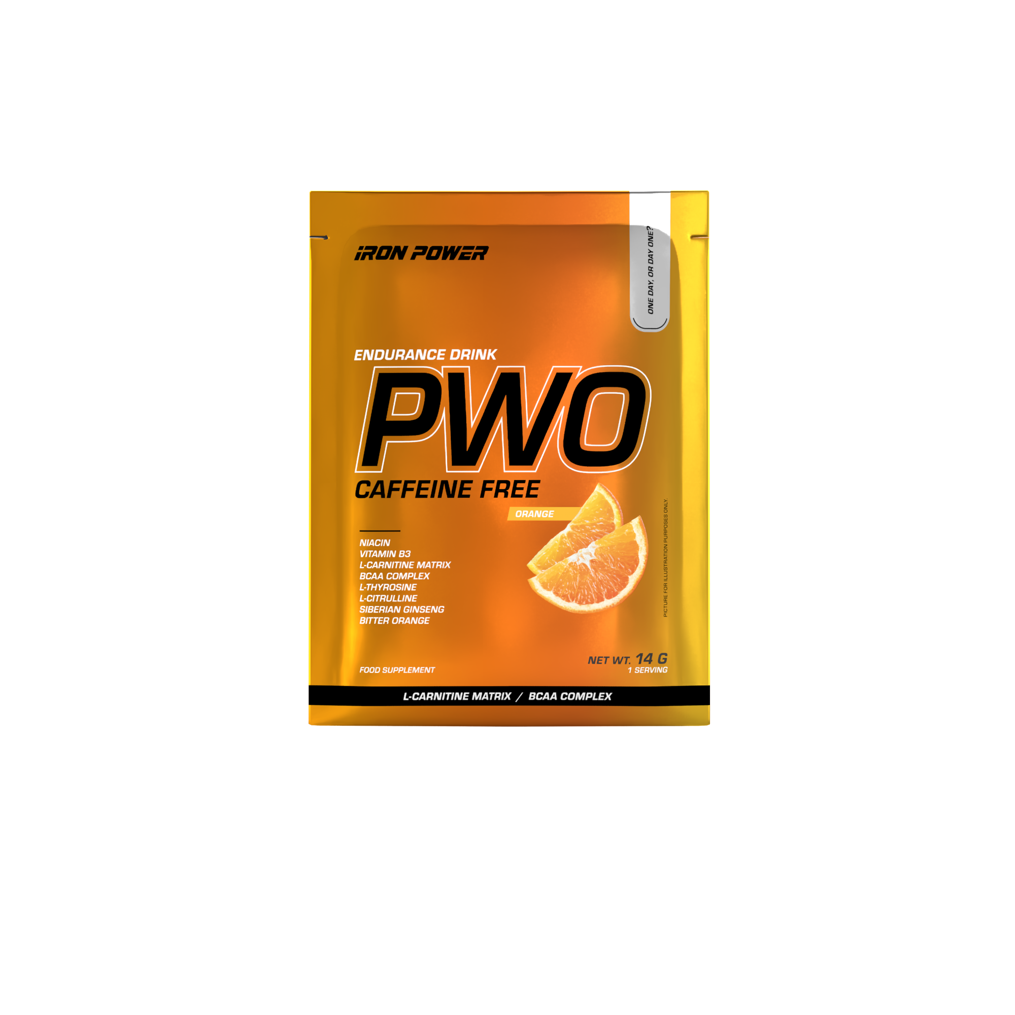 PWO Caffeine Free Orange